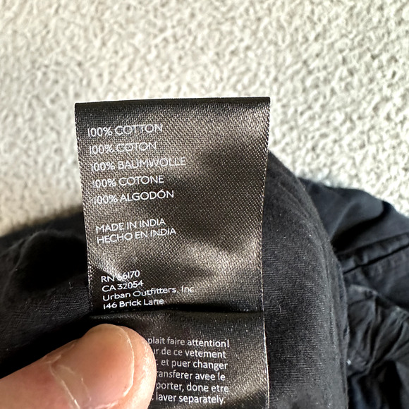 Free People Tahiti Cargo Wide Leg Low Rise Pant- Xs - Picture 9 of 9